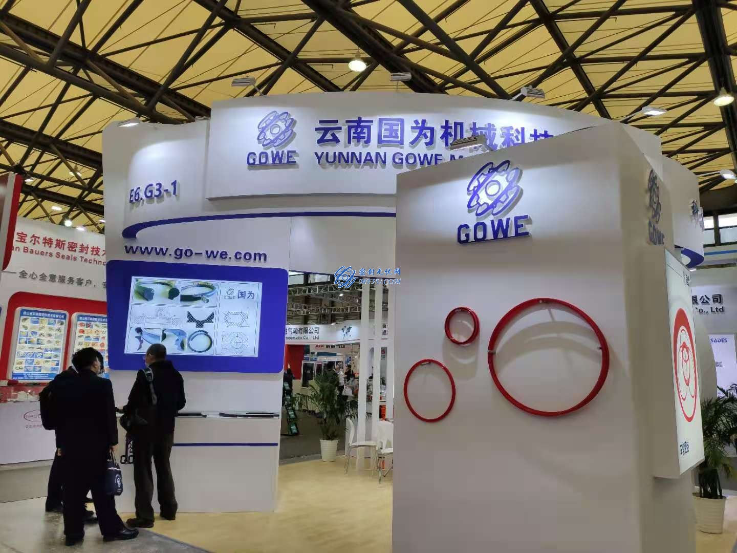 國為密封參加第25屆亞洲國際動力傳動與控制技術(shù)展覽會（PTC ASIA）部分現(xiàn)場展示